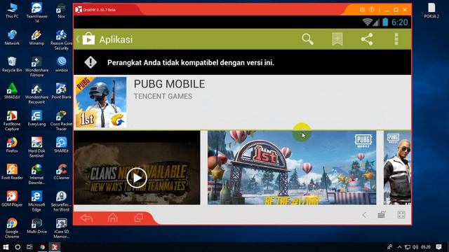 Android Emulator Droid4X Gak Support PUBG смотреть онлайн