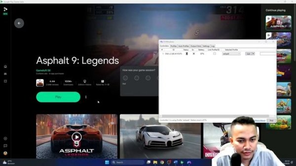 BERMAIN GOOGLE PLAY GAMES BETA DENGAN STICK CONTROLLER || MOBILE LEGEND PAKAI STICK PS