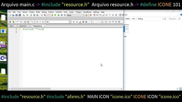 Linguagem C - wndclass.hIcon = LoadIcon(hInstance, ICONE); смотреть онлайн