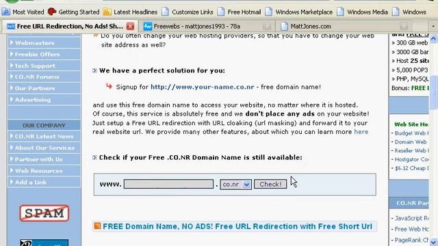 How to get a free website domain and hosting (.co.nr) смотреть онлайн