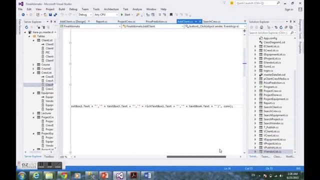 Production House Database with C#&SQL смотреть онлайн