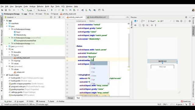 Show Interstitial Ad in Android Studio | Admob Tutorial 2020 Hindi | Admob Interstitial Ad Tutorial смотреть онлайн