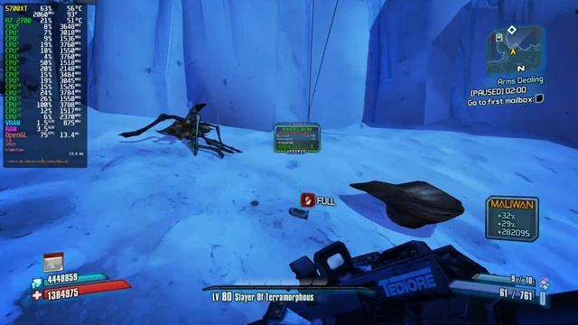 Linux + Radeon - Borderlands 2 (Proton 5.0-9) смотреть онлайн