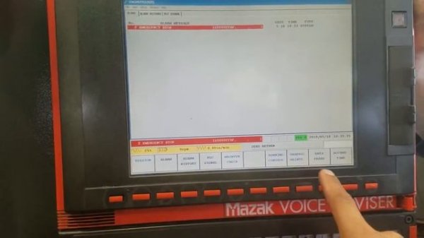 Mazatrol Matrix Nexus: How to perform NC DATA RESTORE