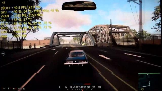 Mafia III/3 - GTX 750 Ti 2GB - i7 920 - 1080p Test смотреть онлайн