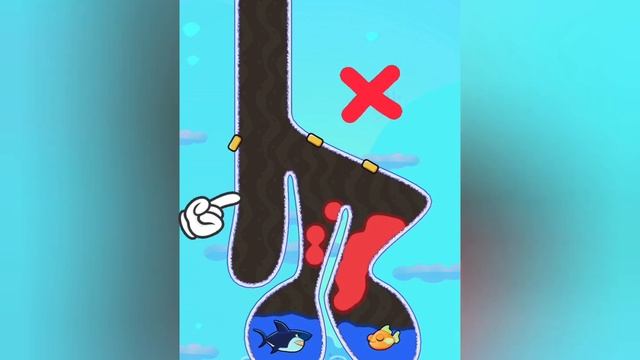save the fish / pull the pin level android game mobile game save fish pull the pin (tutorial) смотреть онлайн