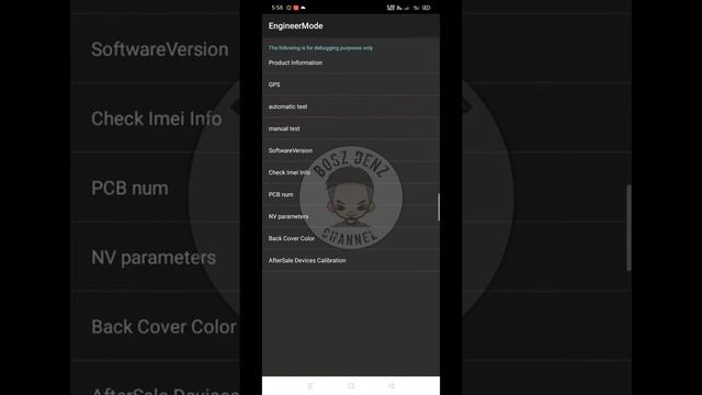 OPPO and REALME test code Engineer Mode @BoszDenz смотреть онлайн