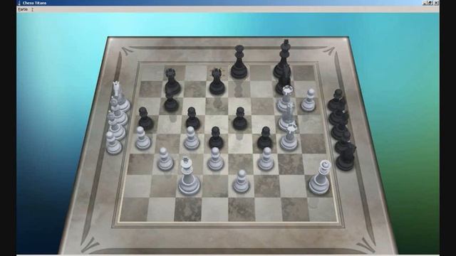 Chess Titans© v6.0 game, try against A.I. level 8 (l) смотреть онлайн