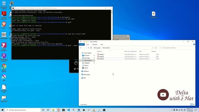 qpdf en Windows, usando WSL Debian смотреть онлайн