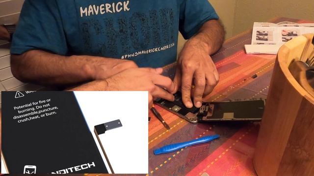 Changed my iPhone 6s Battery смотреть онлайн