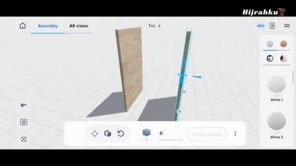 Aplikasi Moblo Android untuk membuat furnitur 3D, tutorial / tips