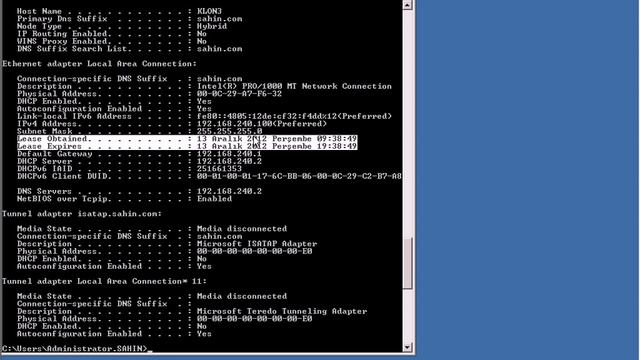 8 DHCP Class, Filter, Rezervation, Backup Restore смотреть онлайн