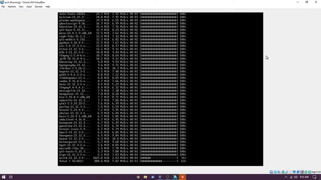 Installing Arch Linux + KDE on VirtualBox [EFI] with archinstall смотреть онлайн