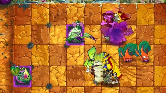 PvZ 2 Mod Tournament - All Best GREEN Plants Level 1 - Who is Best? смотреть онлайн