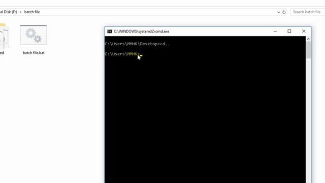 Bangla learn batch file programming tutorial part:2 || Using CMD change directory ,make file easil смотреть онлайн