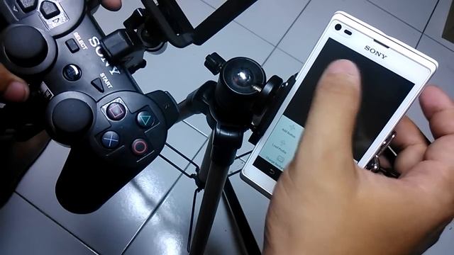 PS3 (wireless using bluetooth) with sixaxis controller on Android смотреть онлайн