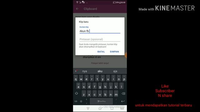 Autotext Android // Tutorial aplikasi SwiftKey keyboard Android смотреть онлайн