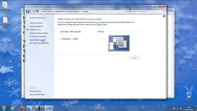 SV HowTo: How to make text shaper and easier to read on Windows 7 (adjust ClearType text) ® смотреть онлайн