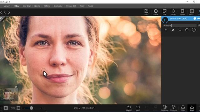 Spot Healing Brush Tutorial PhotoScape X смотреть онлайн