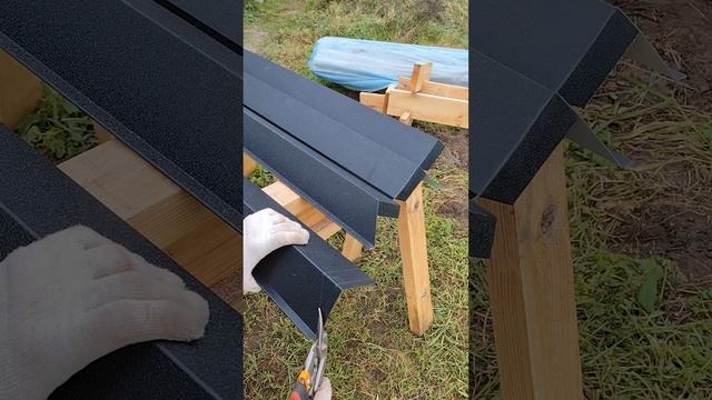 Дом 119м². Монтаж кровли.