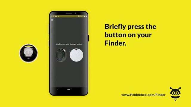 Pebblebee FINDER Android Getting Started Video смотреть онлайн