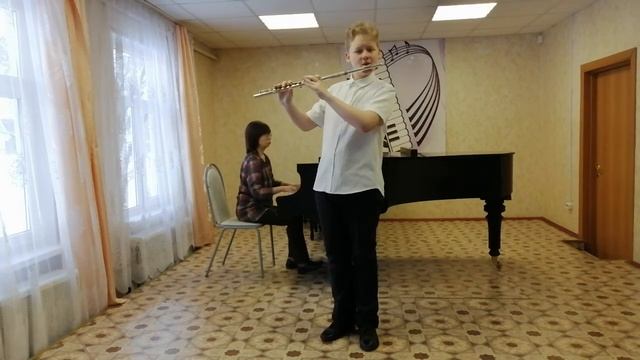"Соната" Фа мажор I часть. Г. Ф. Телеман смотреть онлайн