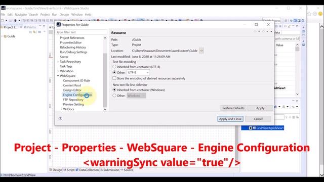 config.xml - warningSync | config.xml | WebSquare5 - Quick Guide смотреть онлайн