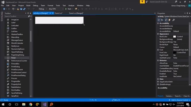 How to design a simple dashboard using Bunifu Framework and WinForms смотреть онлайн