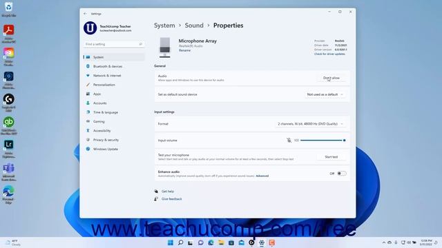 Learn How to Change the Sound Settings in Windows 11: A Training Tutorial смотреть онлайн