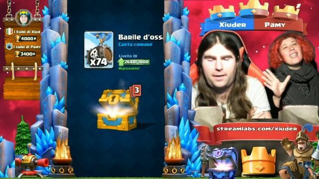 PAMY APRE IL BAULE DEL CLAN 10/10 CLASH ROYALE!!! смотреть онлайн