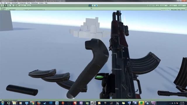 Unity VR Weapon System - Attachments смотреть онлайн