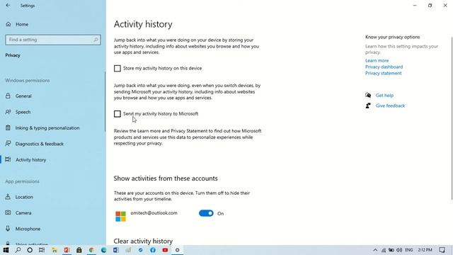 How to Clear Activity History on Windows 10 смотреть онлайн
