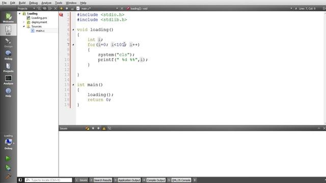Aplicação do Laço FOR em C - Função Loading смотреть онлайн