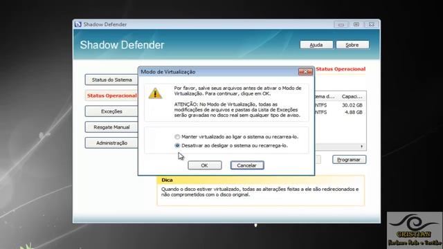 Como Baixar instalar e configurar o Shadow Defender смотреть онлайн