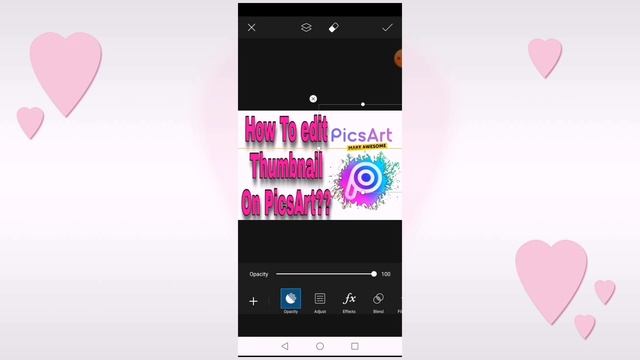 How To edit a Thumbnail on PicsArt using android Phone || Tutorial смотреть онлайн