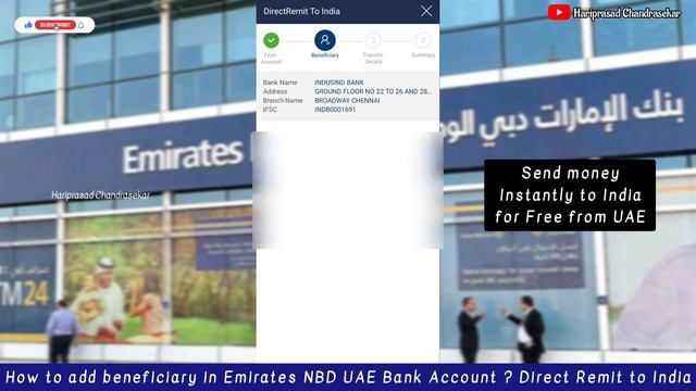 Free Money Transfer to India from UAE🇦🇪Add beneficiary in Emirates NBD online🇮🇳Direct Remit to Indi смотреть онлайн