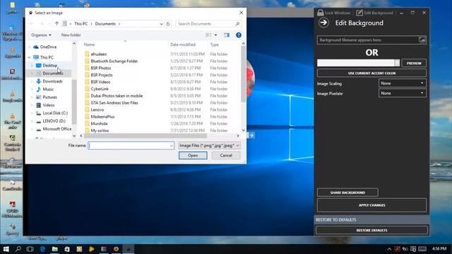 How To Change Windows 10 Login Screen background смотреть онлайн