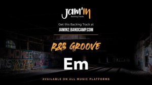 R&B Groove Guitar Backing Track in B Minor