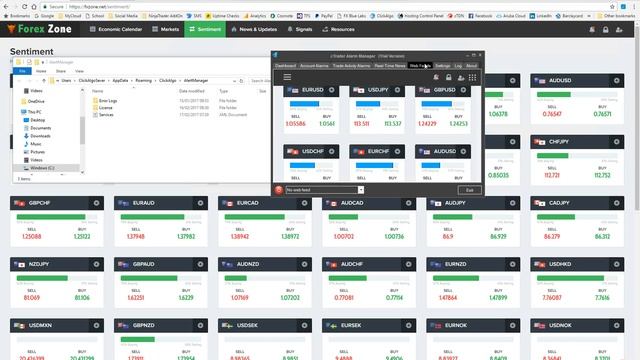 cTrader Alarm Manager Web Feeds смотреть онлайн