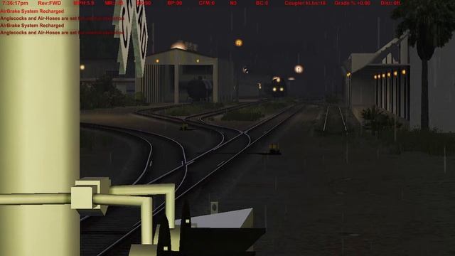 Run8 Train Simulator V3 - running the extra Y777 on the sexton spur смотреть онлайн