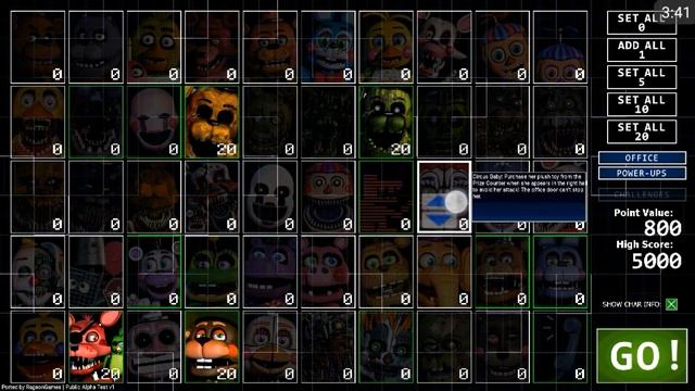 Fnaf Ultimate Custom Night Android Çıktı - Alpha 1 смотреть онлайн