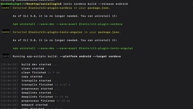 Signing Ionic 3 APK: Ionic 3 Tutorial 26 смотреть онлайн