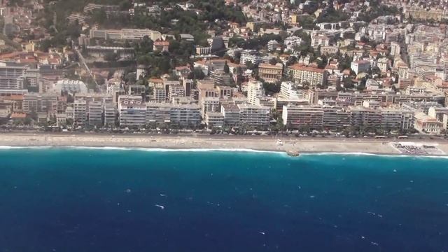Лазурный берег. Самая красивая посадка в Ницце // Awesome landing in Nice/ Belle atterrissage à Nice смотреть онлайн