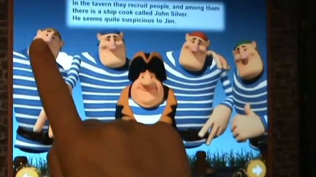 Treasure Island. An Interactive Children`s Book.