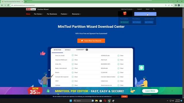 Extend C Drive in Windows 10/11 (Without Deleting any Partition) FREE смотреть онлайн