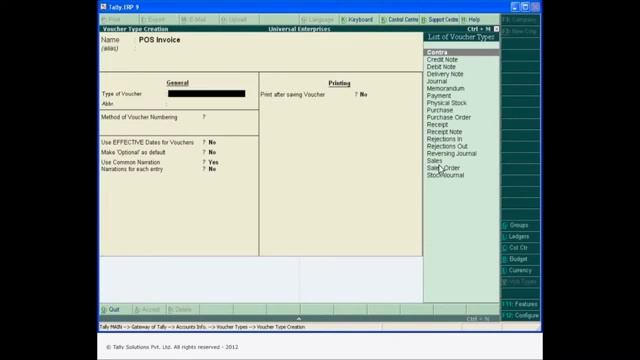 POS Invoicing in Tally ERP 9 смотреть онлайн