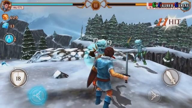 Beast Quest Android iOS Walkthrough - Part 4 - Nanook: The Broken Bridge смотреть онлайн