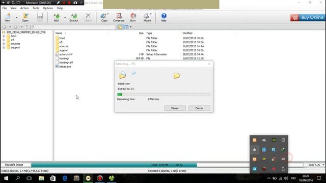 CARA MUDAH MEMBUAT BOOTABLE WINDOWS DI FLASHDISK MENGGUNAKAN POWER ISO смотреть онлайн