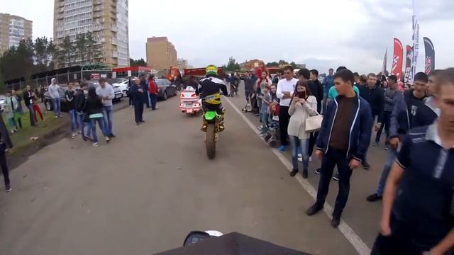 Мотопробег на "Дне молодежи 2017" Набережные Челны. смотреть онлайн