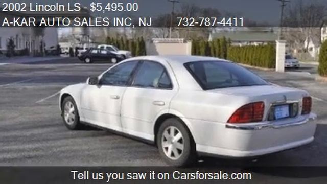 2002 Lincoln LS - for sale in MIDDLETOWN, NJ 07748 смотреть онлайн